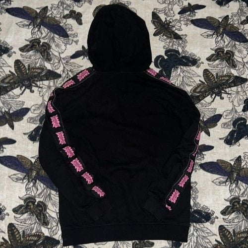 Rugrats Nickelodeon Black and Pink Hoodie Size S 4