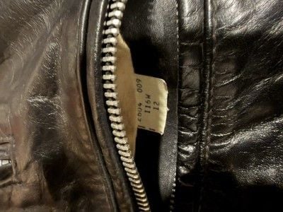 Schott NYC Perfecto 116W Women’s Black Leather Moto Biker Jacket Lined Sz 12 4