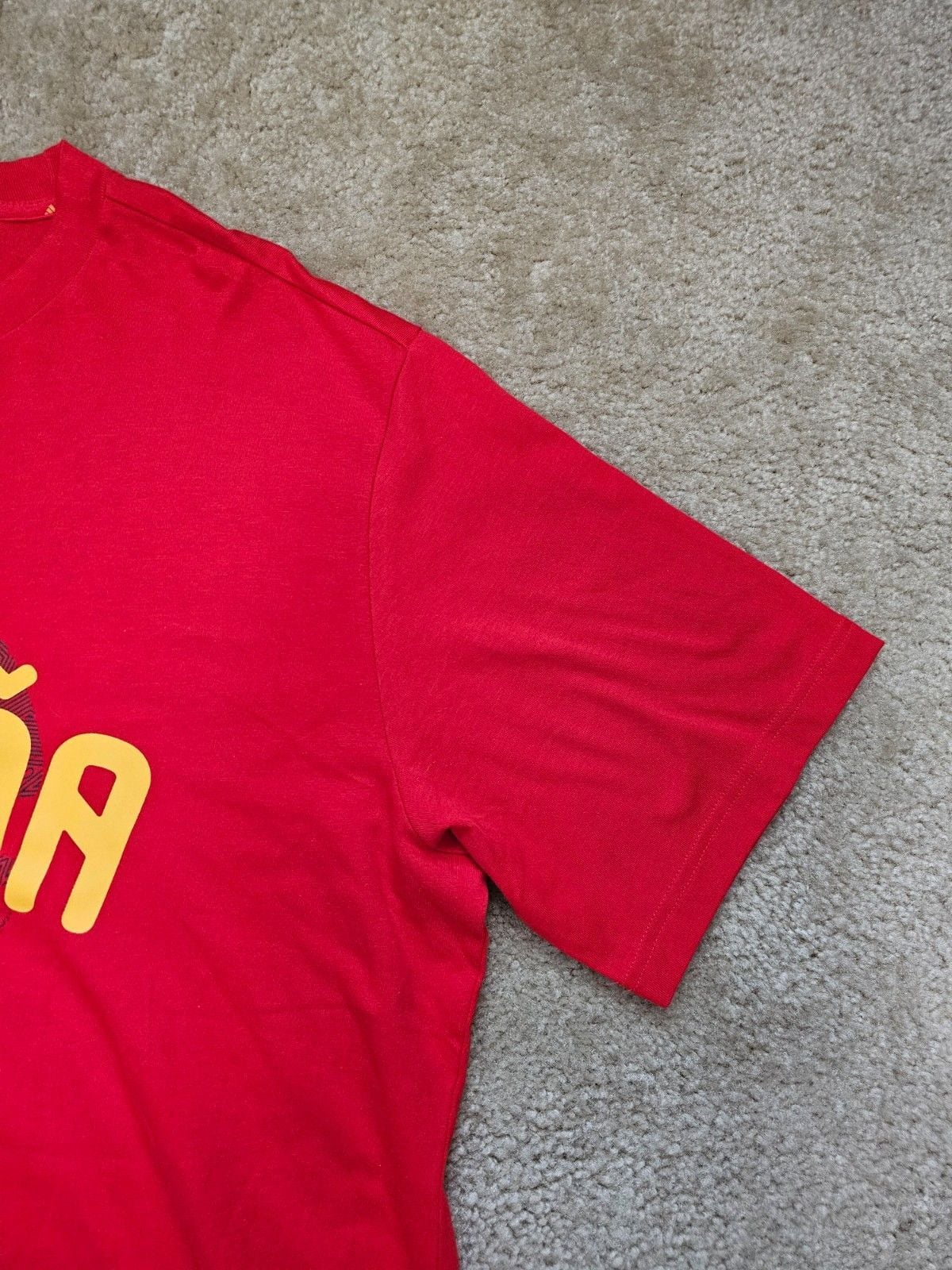 Adidas FIFA Spain España Soccer T-Shirt Men's 2XL Red Official Licensed NWT 4