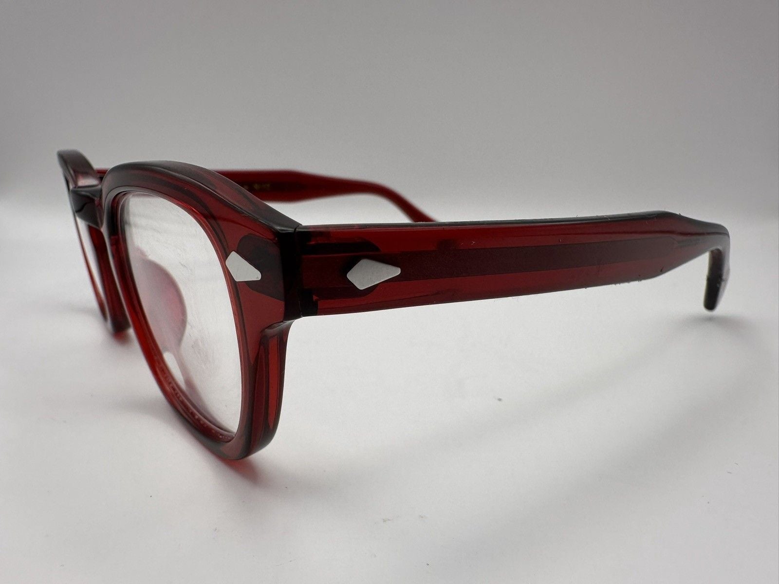 Moscot Original Lemtosh Eyeglasses Ruby SE Size 44-24-140 9