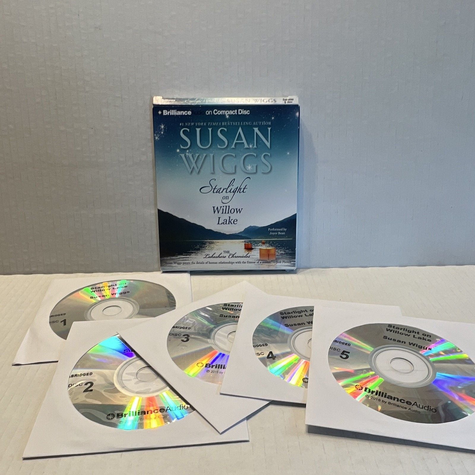 Brilliance Audio Susan Wiggs Audiobook CD Lot 4: Apple Orchard, Willow Lake 11