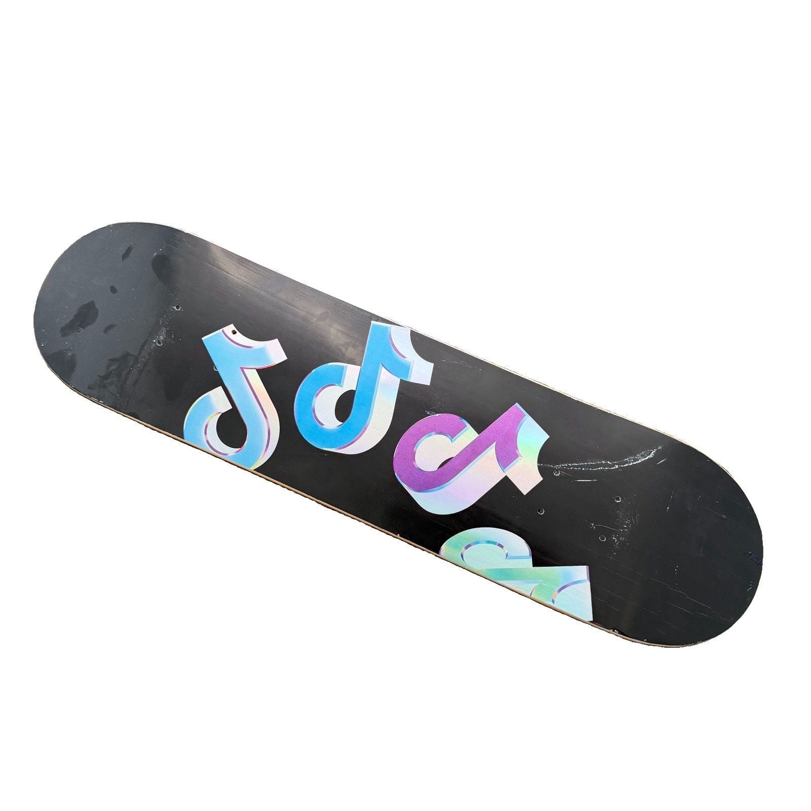 TikTok Skateboard Limited Edition #Hello2021 #LoveFromTikTok Wall Hanger 1