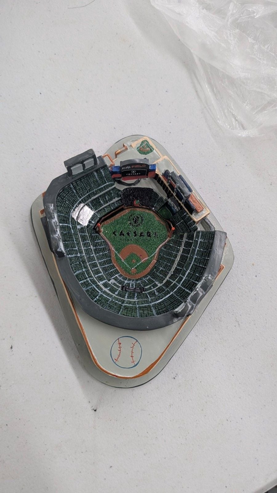 Citi Field Mini Stadium Replica New York Mets MLB Desktop Model 1