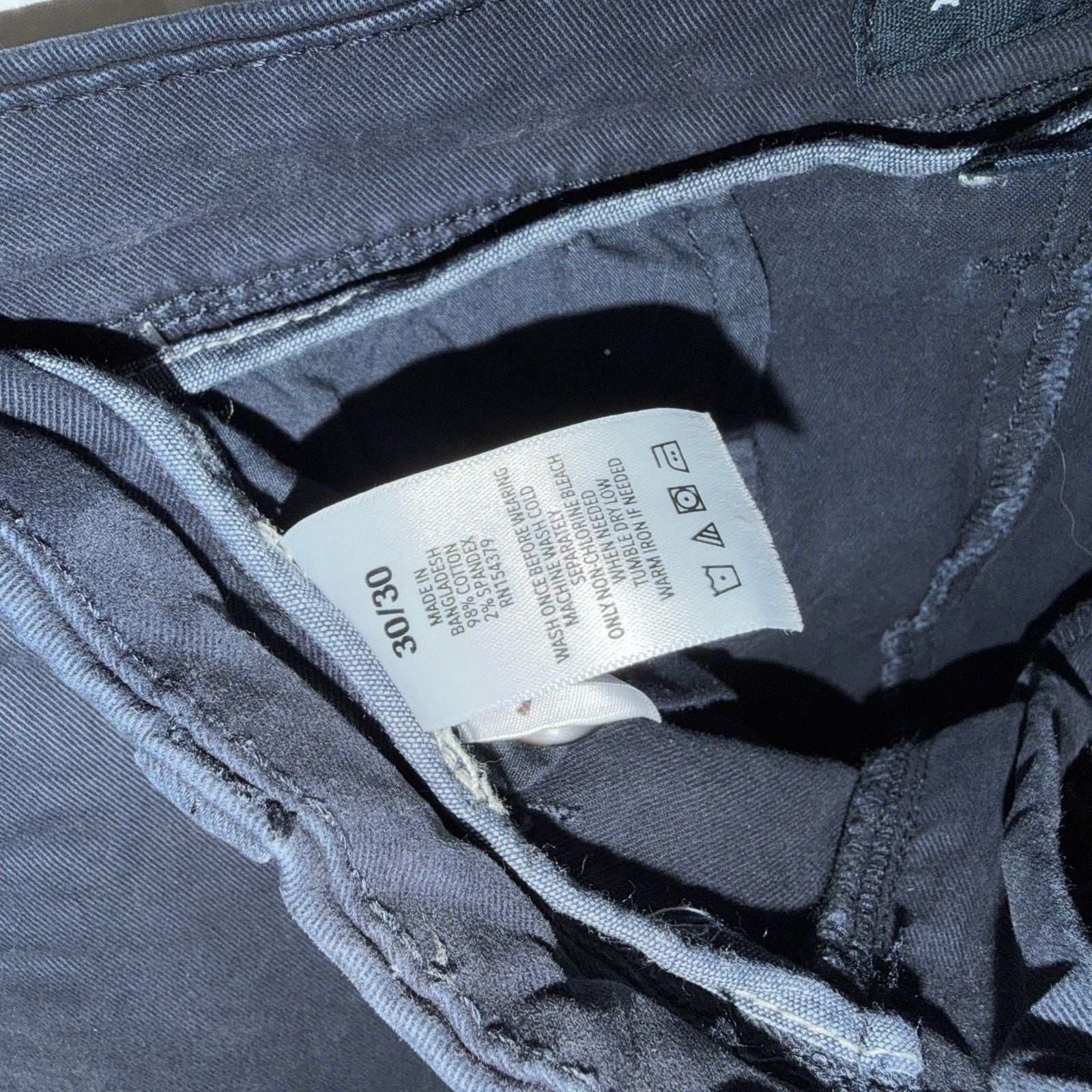 Aeropostale Men’s Aero Skinny Stretch Pants Size 30/30 Blue 5