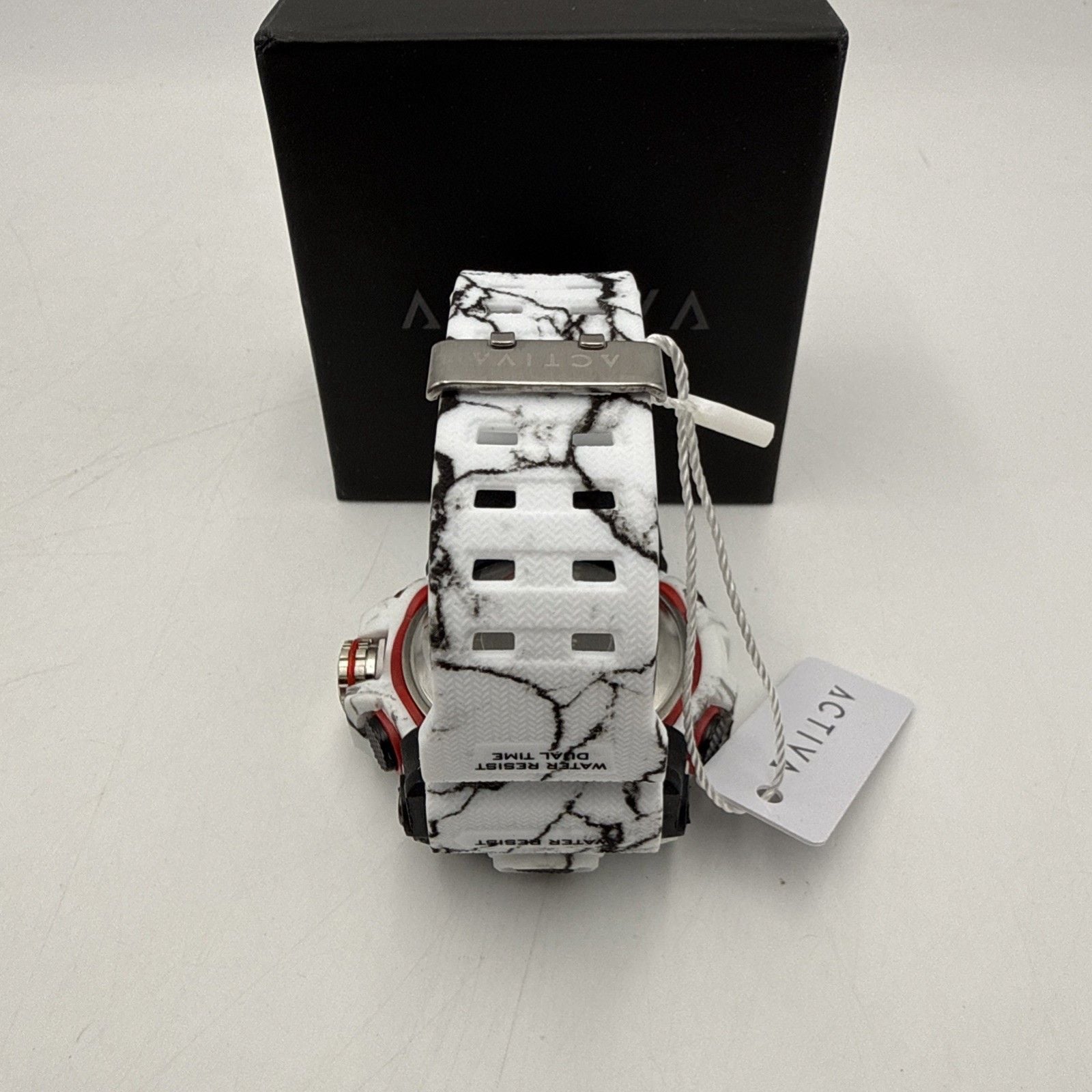 Activa X Invicta ACW8008-003 Digital Essentials 49mm White Camo Watch NIB 11