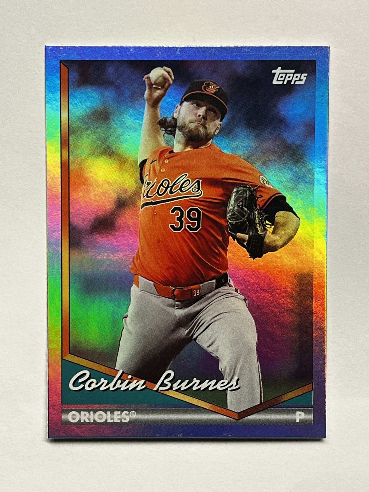 2024 Topps Archives Corbin Burnes #211 Refractor /199 Baltimore Orioles 1
