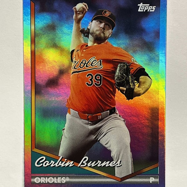 2024 Topps Archives Corbin Burnes #211 Refractor /199 Baltimore Orioles