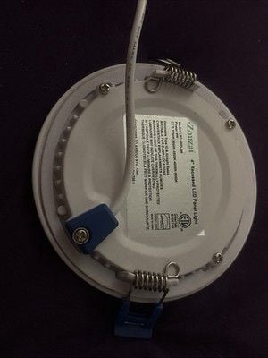 Zouzai One 4-inch Ultra-Thin Round LED Ceiling Light with Junction Box 3