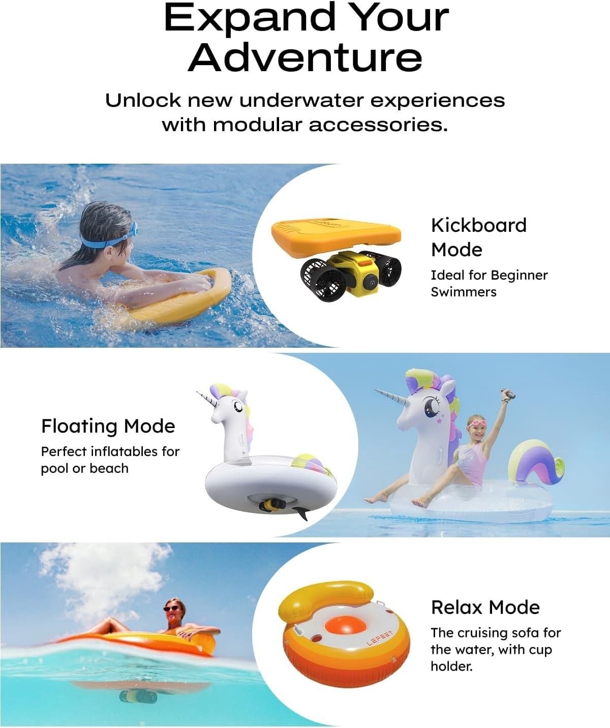 C1 Underwater Scooter, Dual-Motor Sea Scooter 6