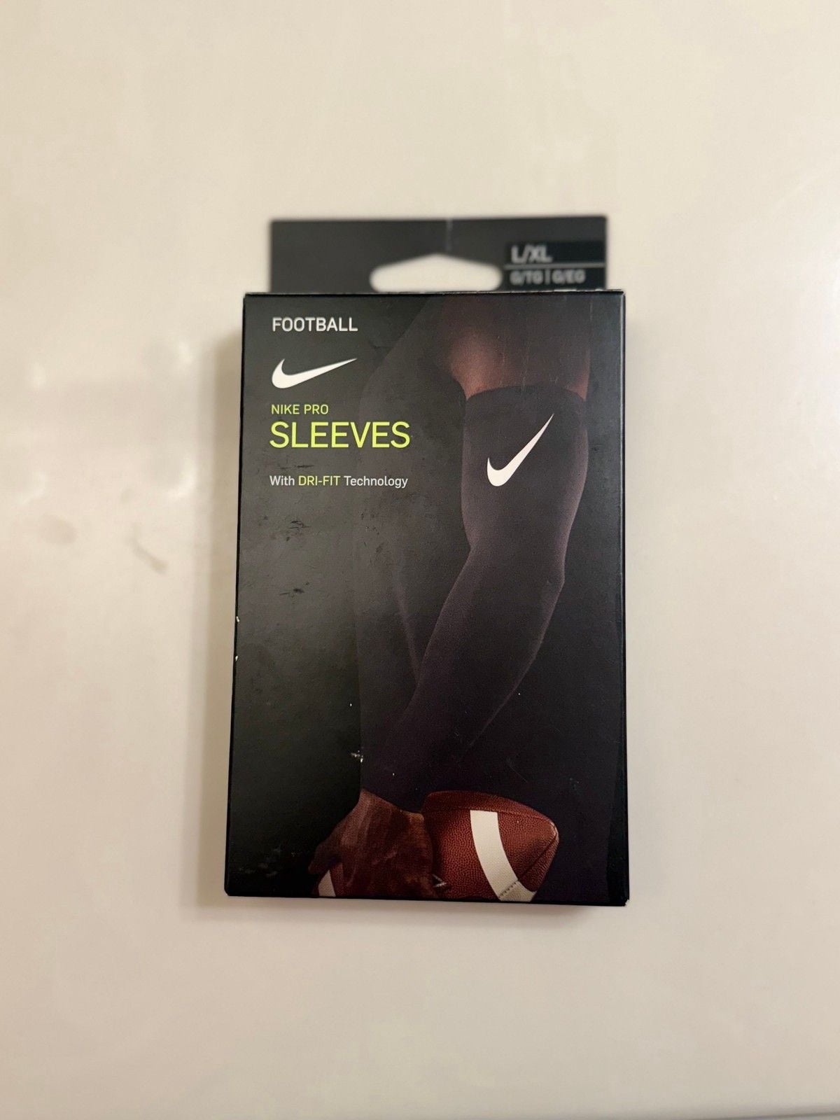 Nike Pro Sleeves L/XL Black Dri-FIT Moisture Wicking Arm Sleeves 2 Count 1