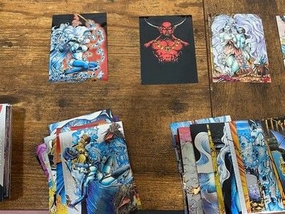 Lady Death Chromium Cards Series 1 1994 Chaos Comics Krome Complete Set 2