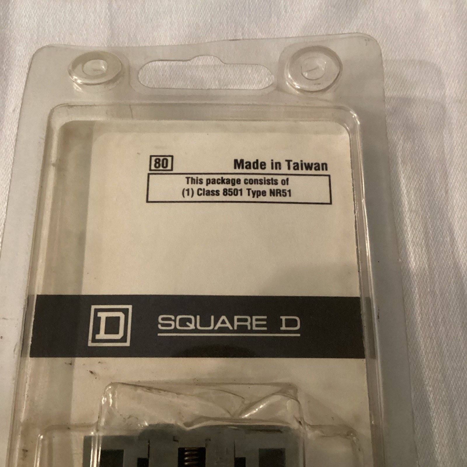 Square D 8-pin DIN or surface relay socket base 8501NR51 - NEW 3