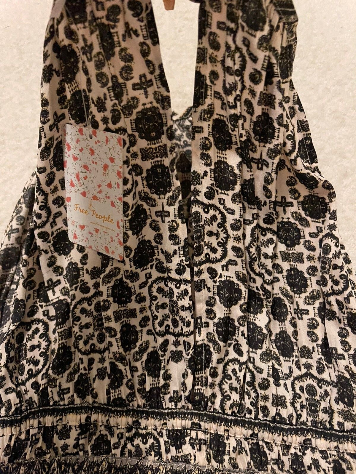 Free People Midsummers Day Geo Print Tunic Dress Women's NWT Small 4