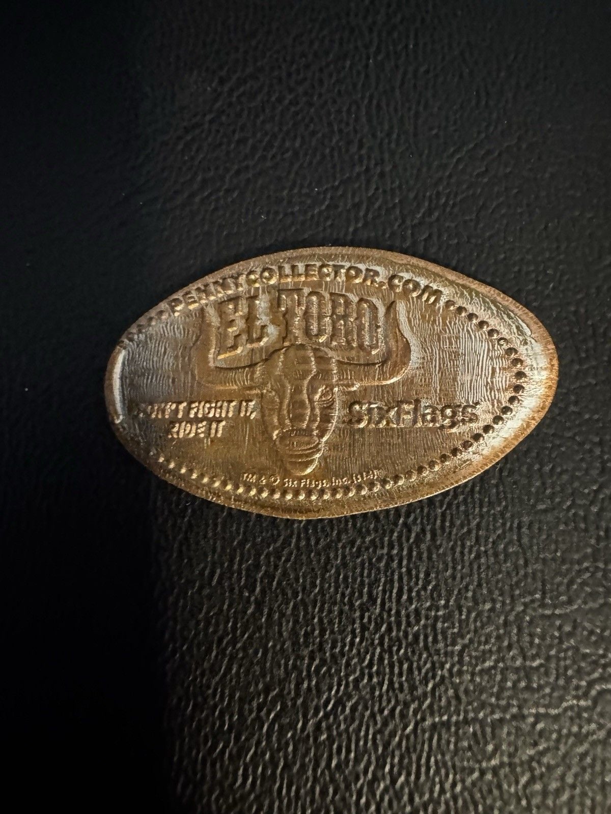 Six Flags Great Adventure El Toro Amusements Park Pressed Penny 1