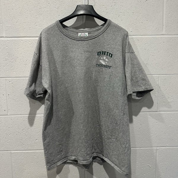Vintage 1980-1990s Ohio University T Shirt Size XL Grey