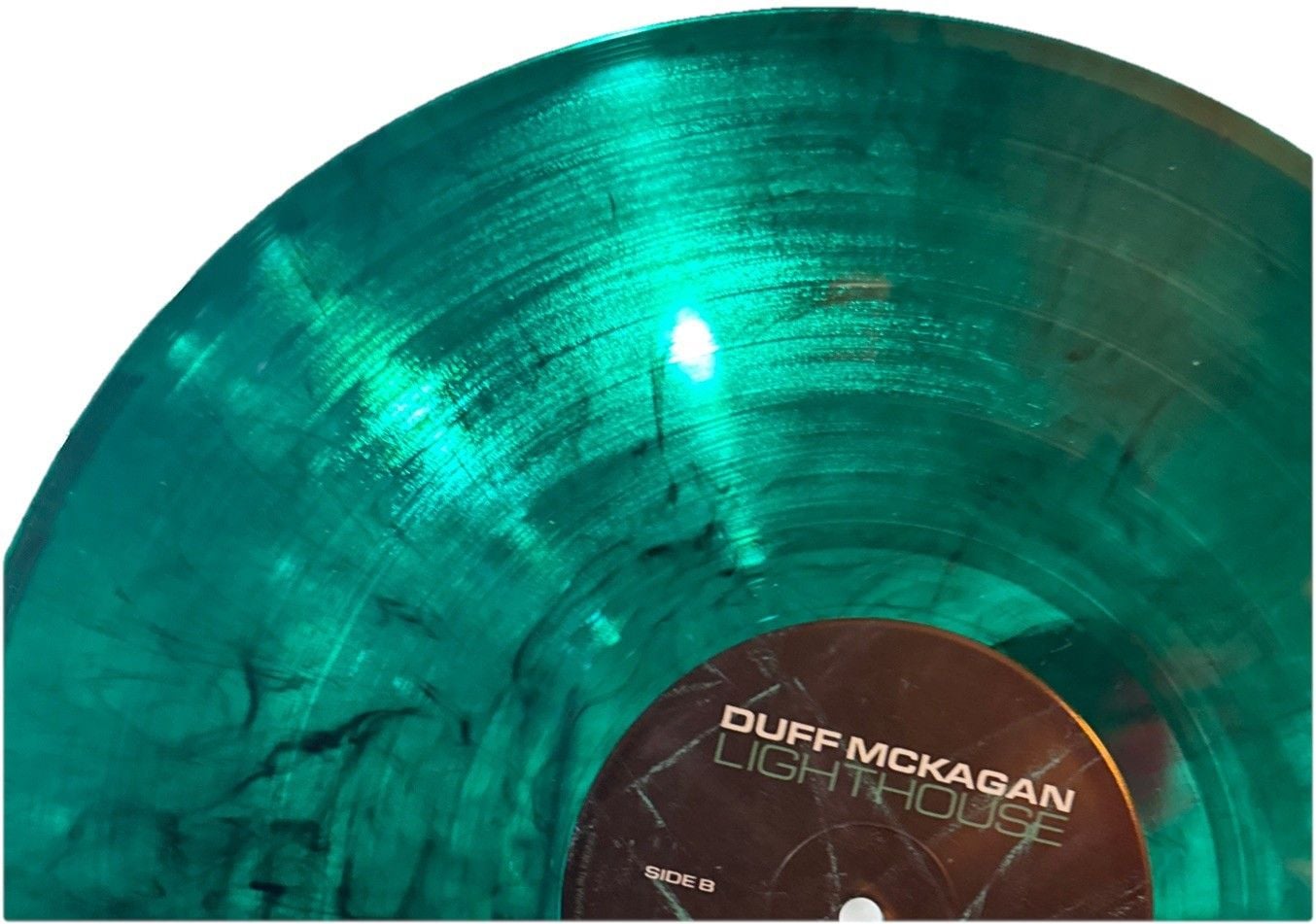 Duff McKagan Lighthouse GREEN VINYL LP /300 SIGNED COA Limited Guns N Roses 14
