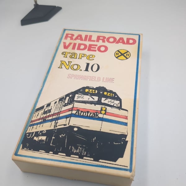 LAKE CITIES Railroad Video VHS trains Toledo springfiled lineAmtrak