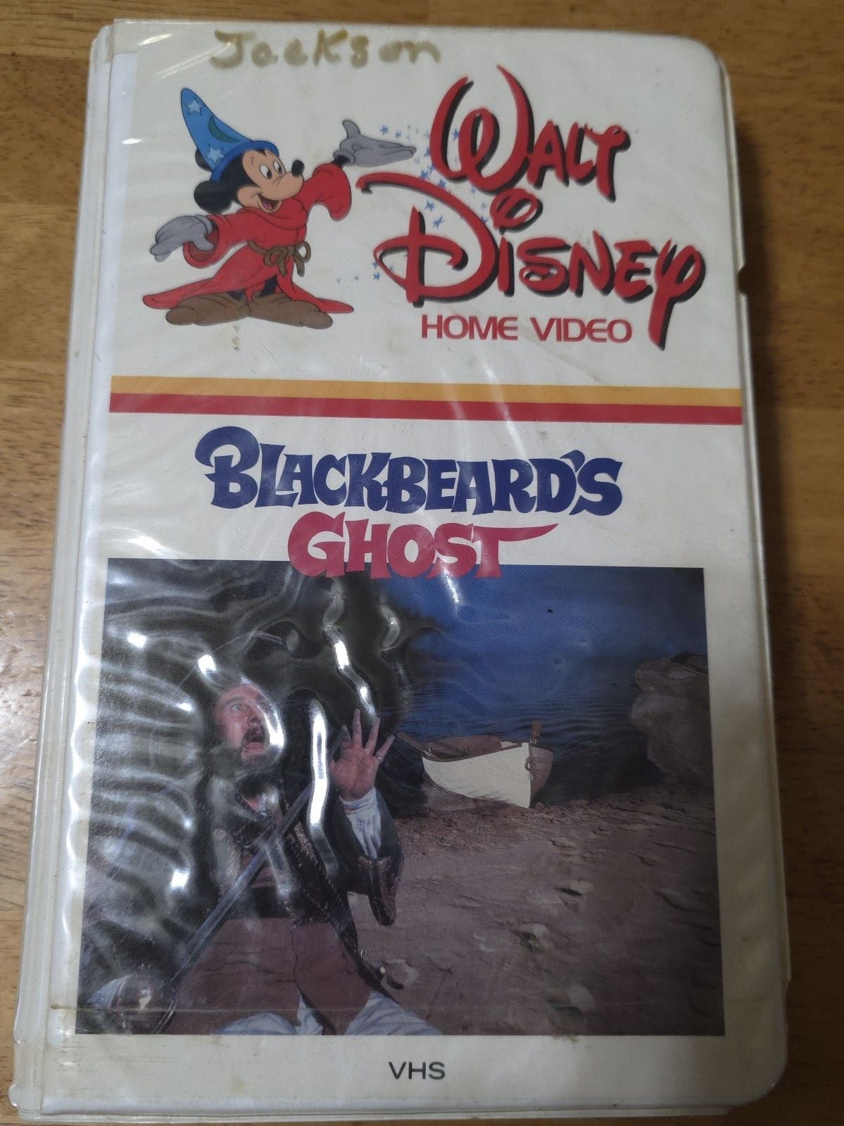 Disney's Blackbeard's Ghost VHS Tape Walt Disney Home Video 1