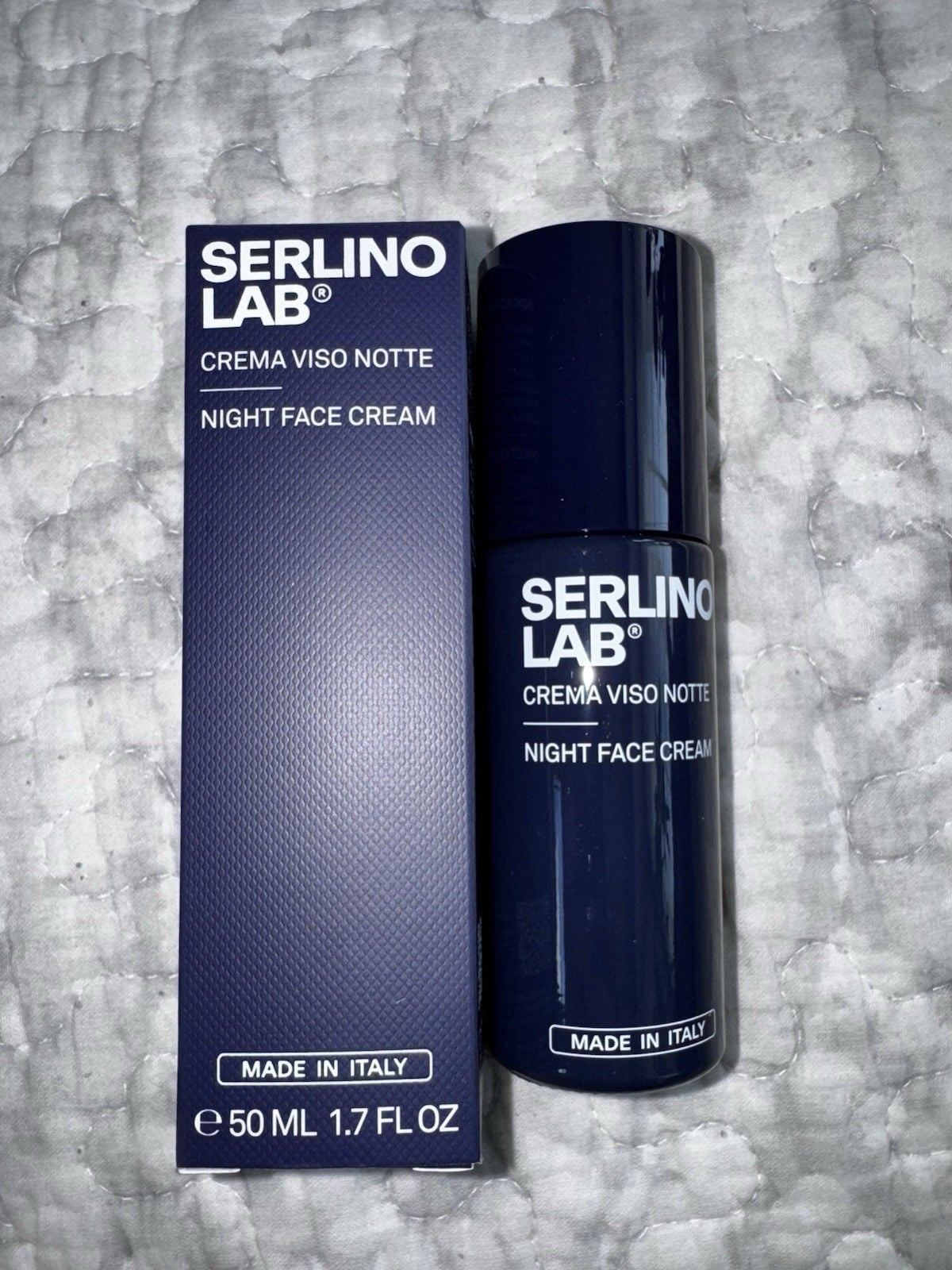 SerlinoLab Night Face Cream for Men Anti-Aging 1