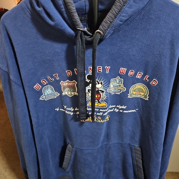 Disney Four Parks Mickey Mouse Hoodie XL