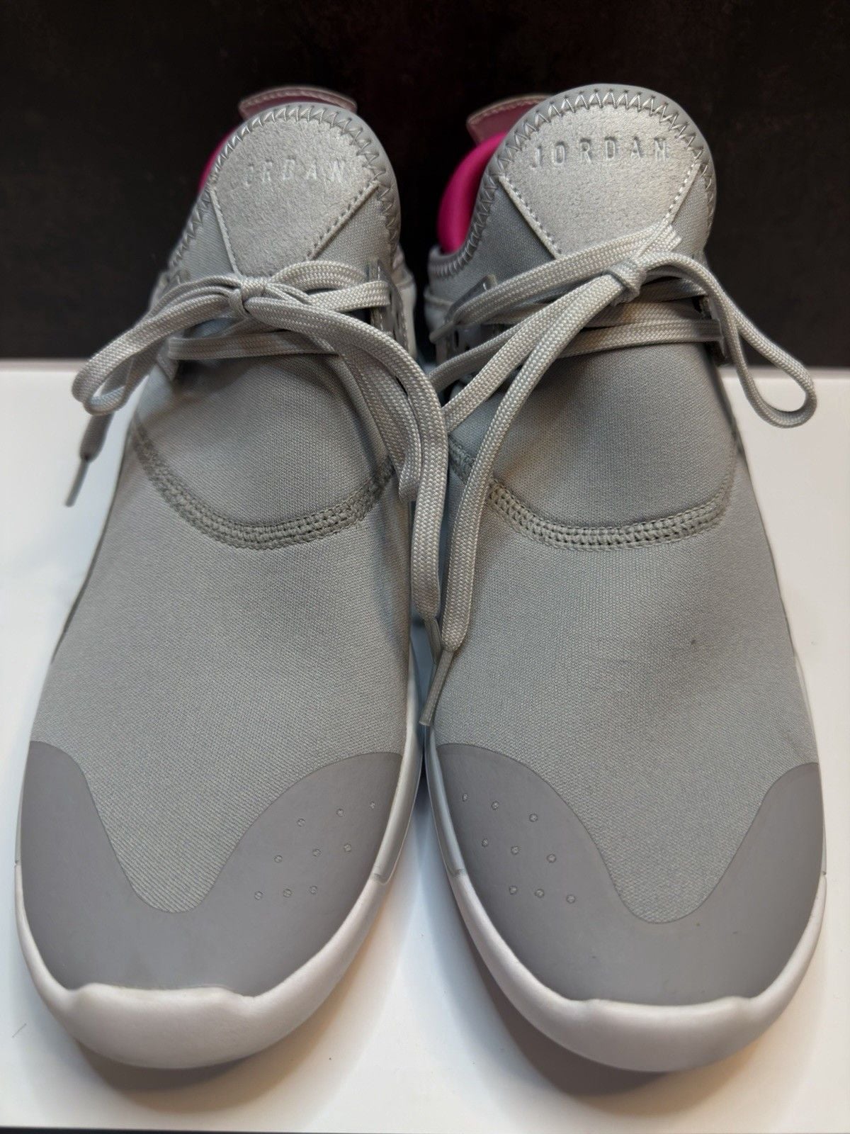 Nike Air Jordan Fly 89 GG Sneakers Gray/Pink 2