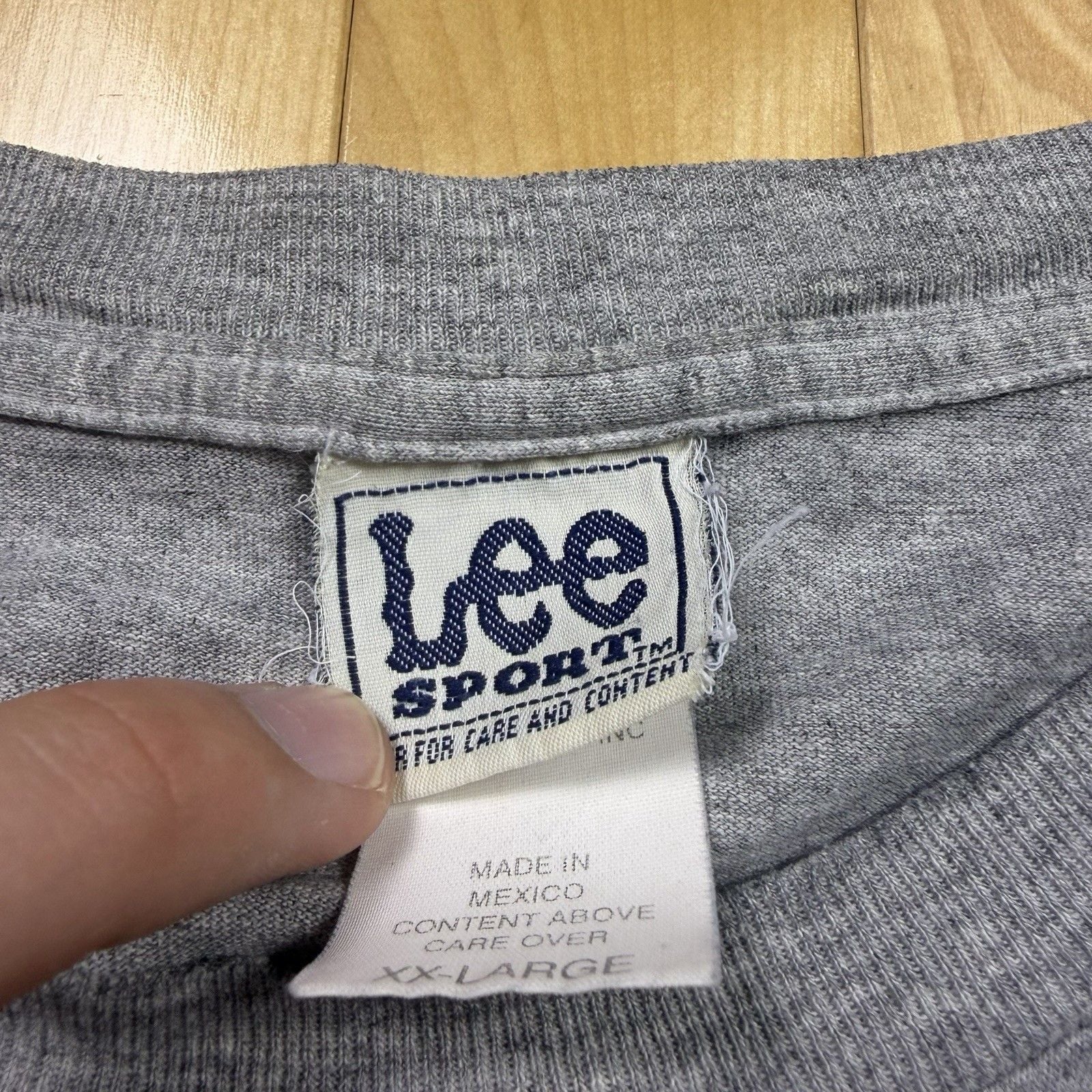 Vintage 2000 Yankees Subway Series Champions Lee Sport Tee XXL 26x31 MLB 4