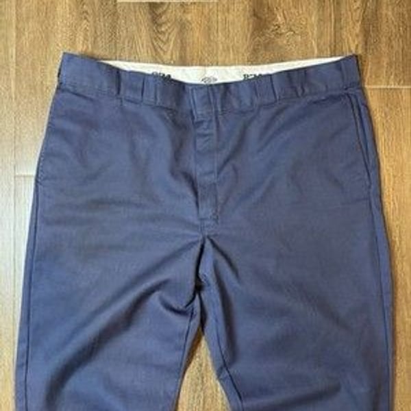 Dickies Work Pants For Men 42x30 Workwear  Navy Blue