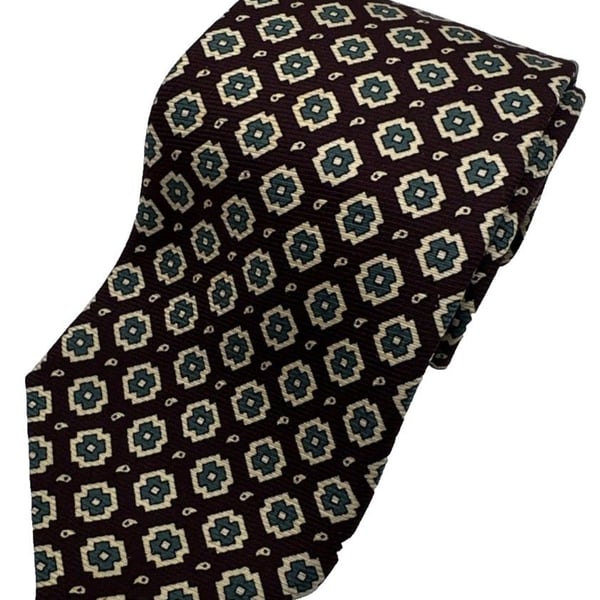 Polo Ralph Lauren Vintage 100% Silk Handmade USA Necktie