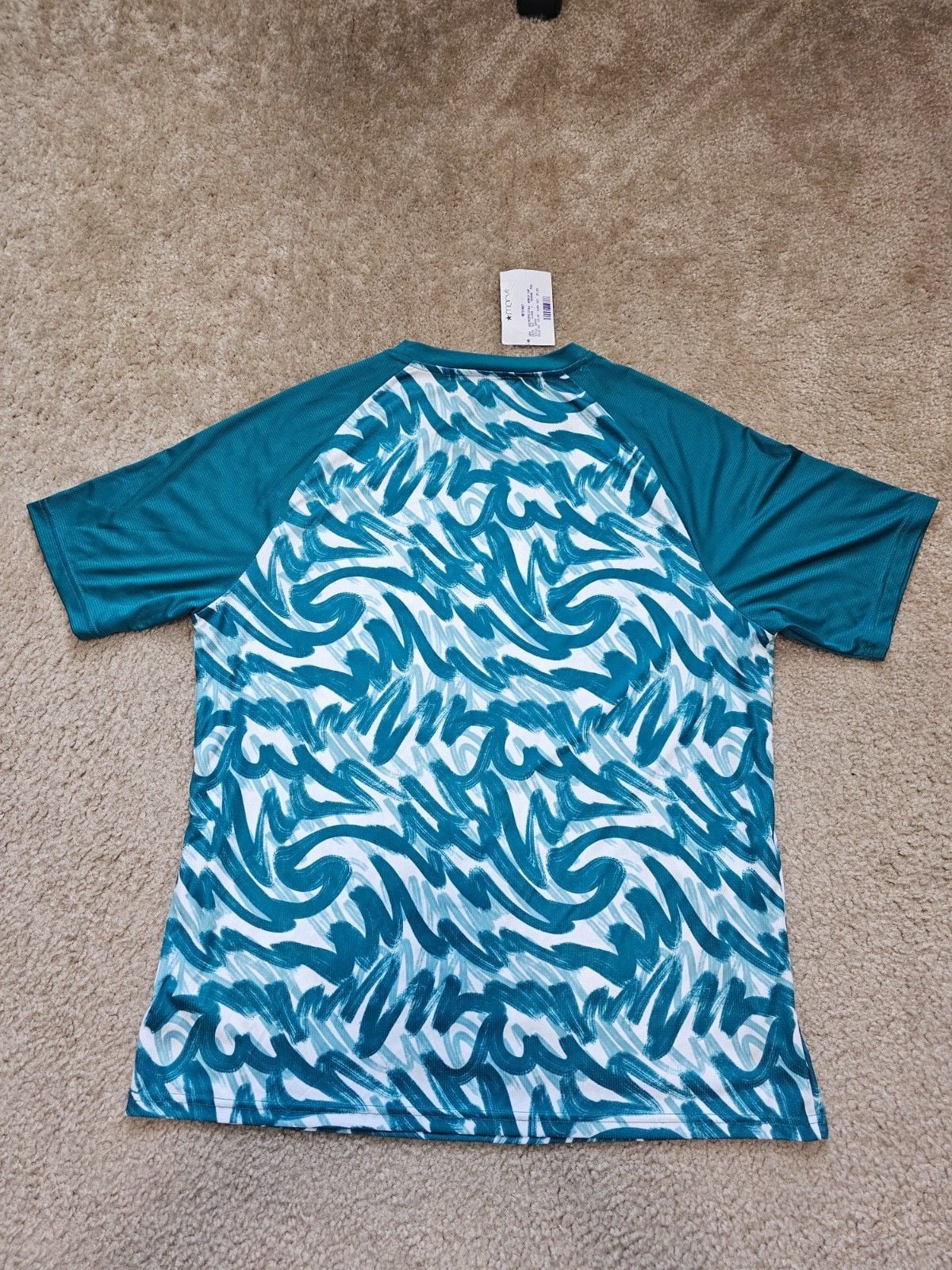 PUMA Portugal Soccer Jersey Mens XL RE:FIBRE FPF Teal White NWT 7