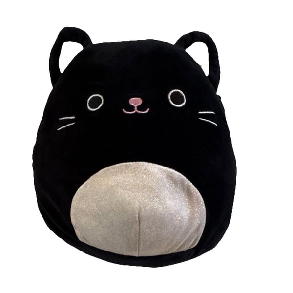 Squishmallows Black Cat Plush Stuffed Animal 8”