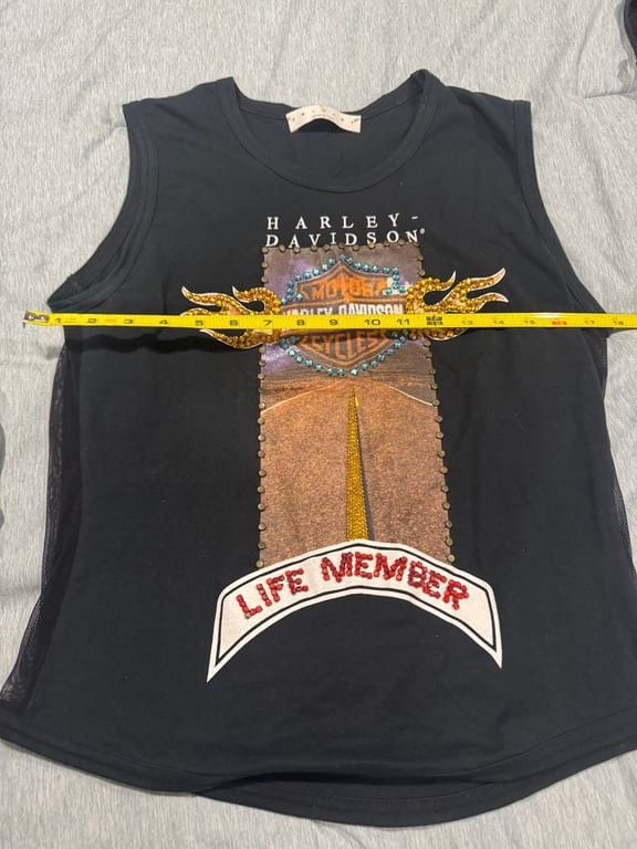 Harley-Davidson Life Member Embellished Tank Top 6
