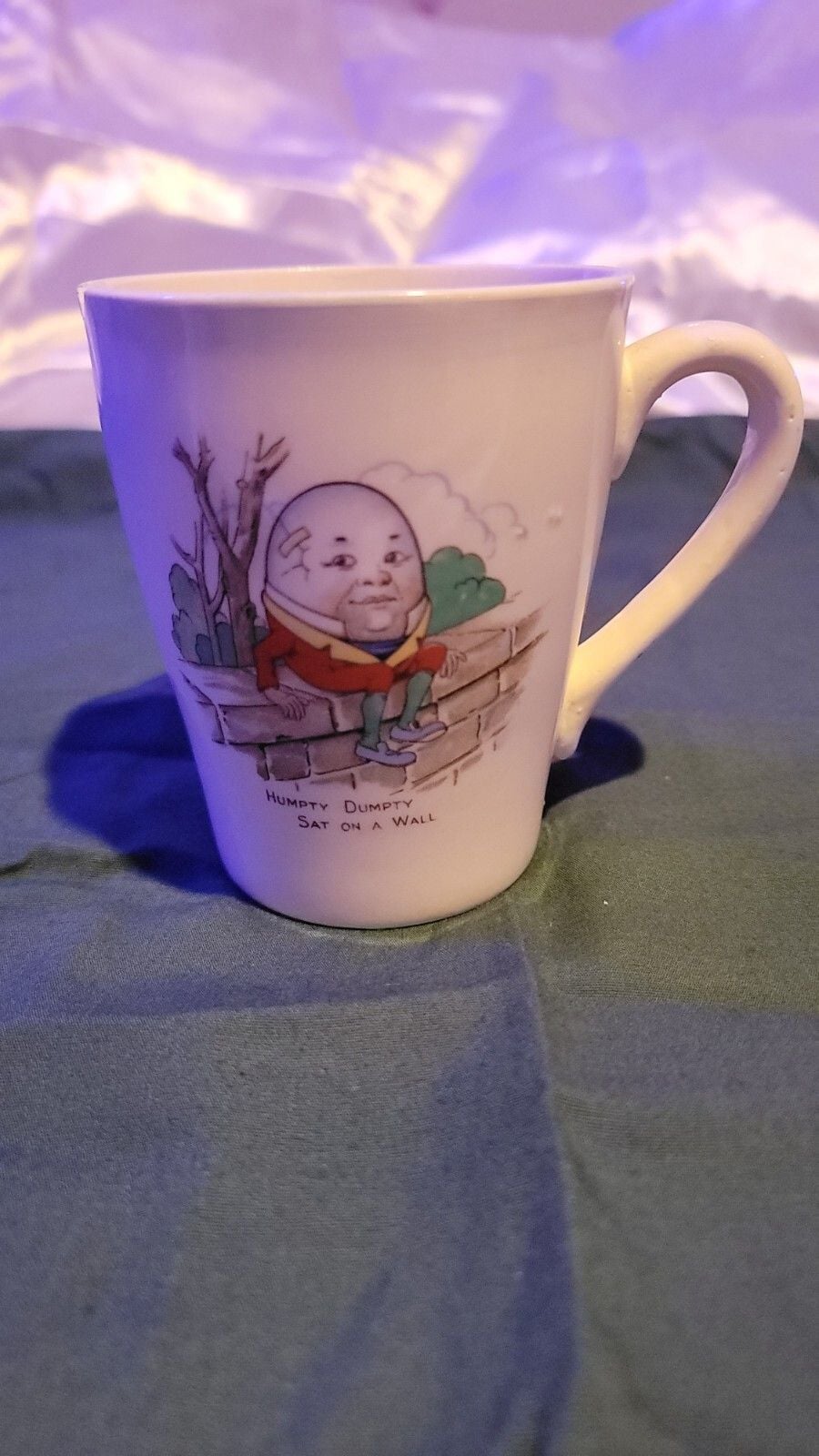 Vintage Humpty Dumpty Coffee Cup By Tams 1
