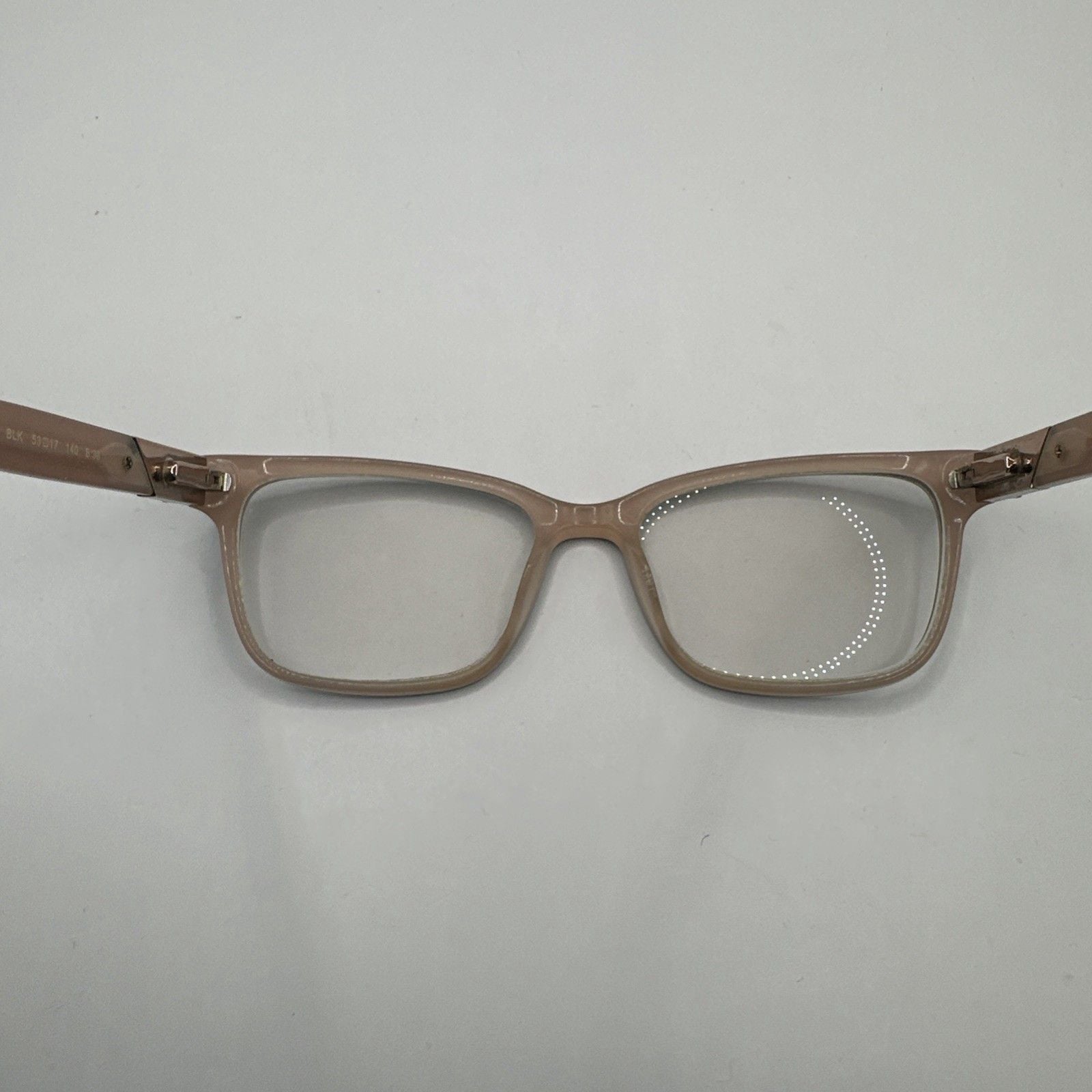 KY for Tura K326 BRN Brown Gradient Rectangular Eyeglasses Frames 53-17-140 8