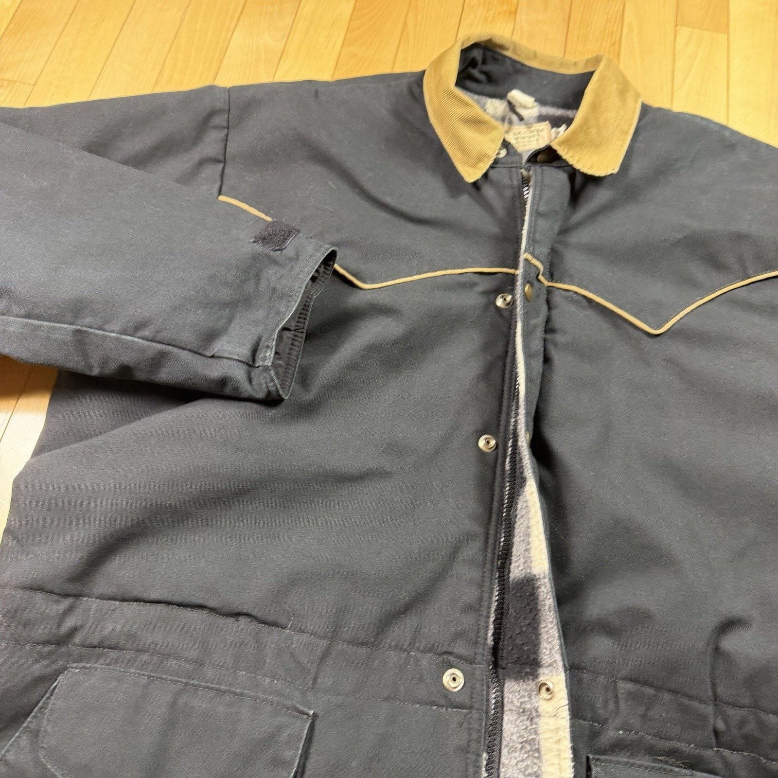Vintage Soda Creek Industries XXL Western Ranch Coat Made USA Blanket Lined 12