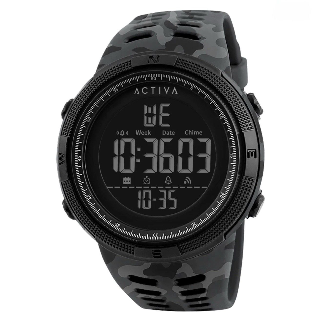 Activa Summit X Invicta 50mm Digital Camo Black Men’s Watch ACW1915MC-002 2