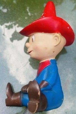 VTG 1960’s Maypo Maple Oatmeal Cereal Advertising Mascot Marky Maypo Vinyl Toy 16