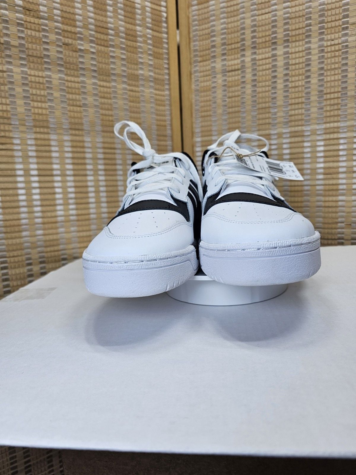 adidas Originals Rivalry Low IG1474 Men's 12.5 White Black Sneakers NWT 6