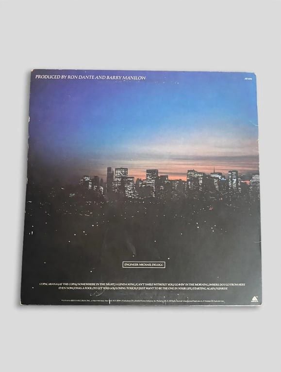 Barry Manilow – Even Now Vinyl LP Record 2