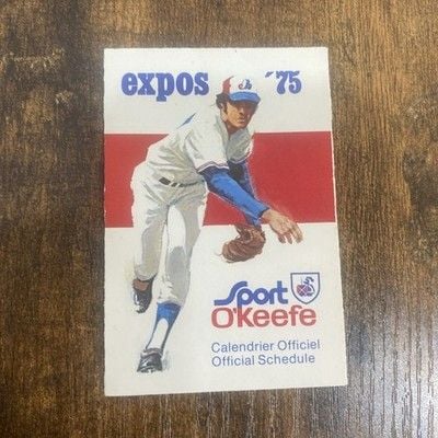 Rare 75 Montreal Expos MLB Original Team fan response envelope letterhead items 5