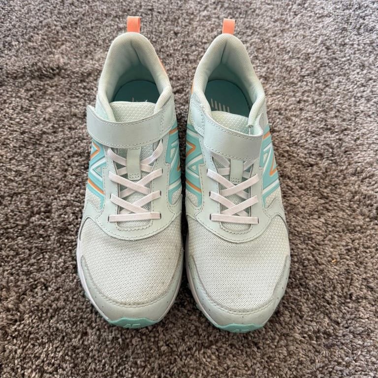 New Balance US 7 Fresh Foam 650 Bungee Lace w/ Top Stra Blue Orange Comfort 7