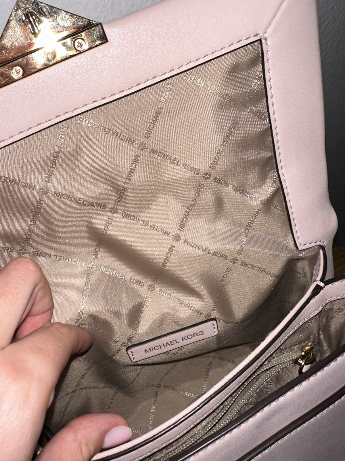 Michael Kors Cece small shoulder bag Pink 8