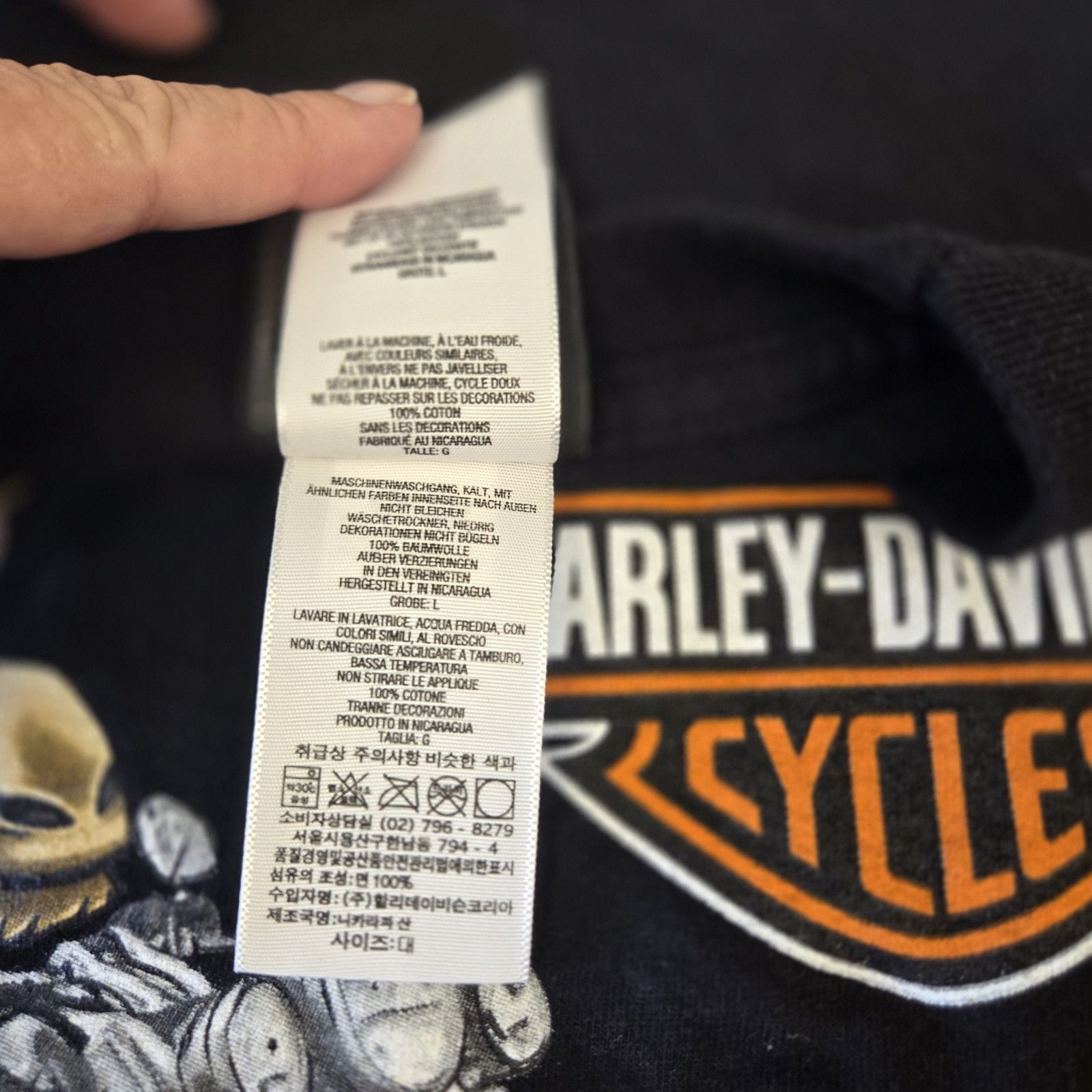 VTG 2015 Harley-Davidson Banff Canada Moose On The Loose Graphic T-Shirt Size L 7