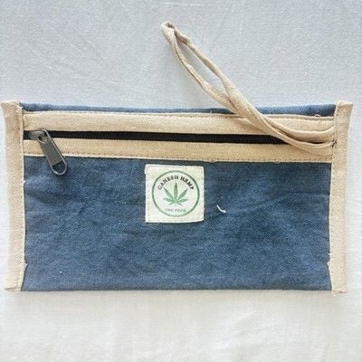 Nepal Hemp Pouch | Natural Eco-Friendly Small Storage Bag | Boho Travel Wallet 10