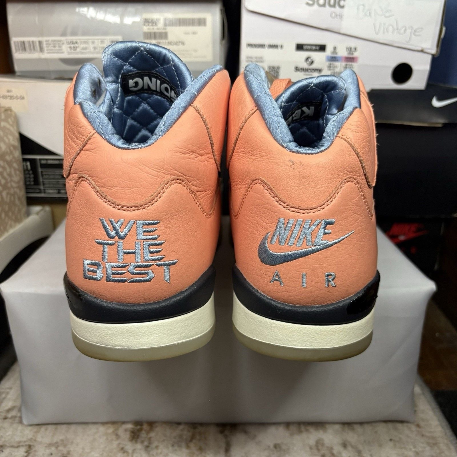Size 11 - Jordan 5 Retro x DJ Khaled Mid We The Best - Crimson Bliss 5