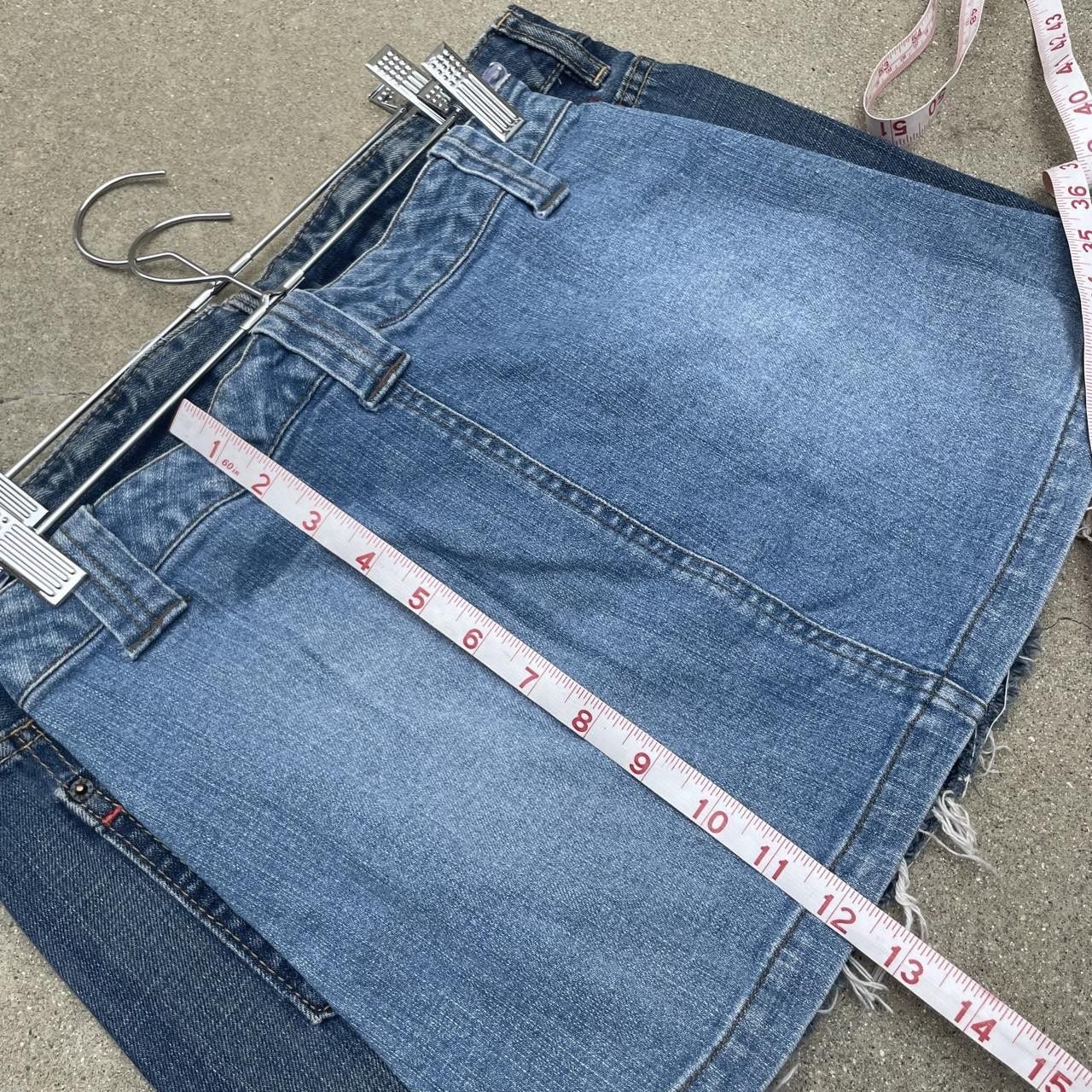 2000s denim mini skirt 9