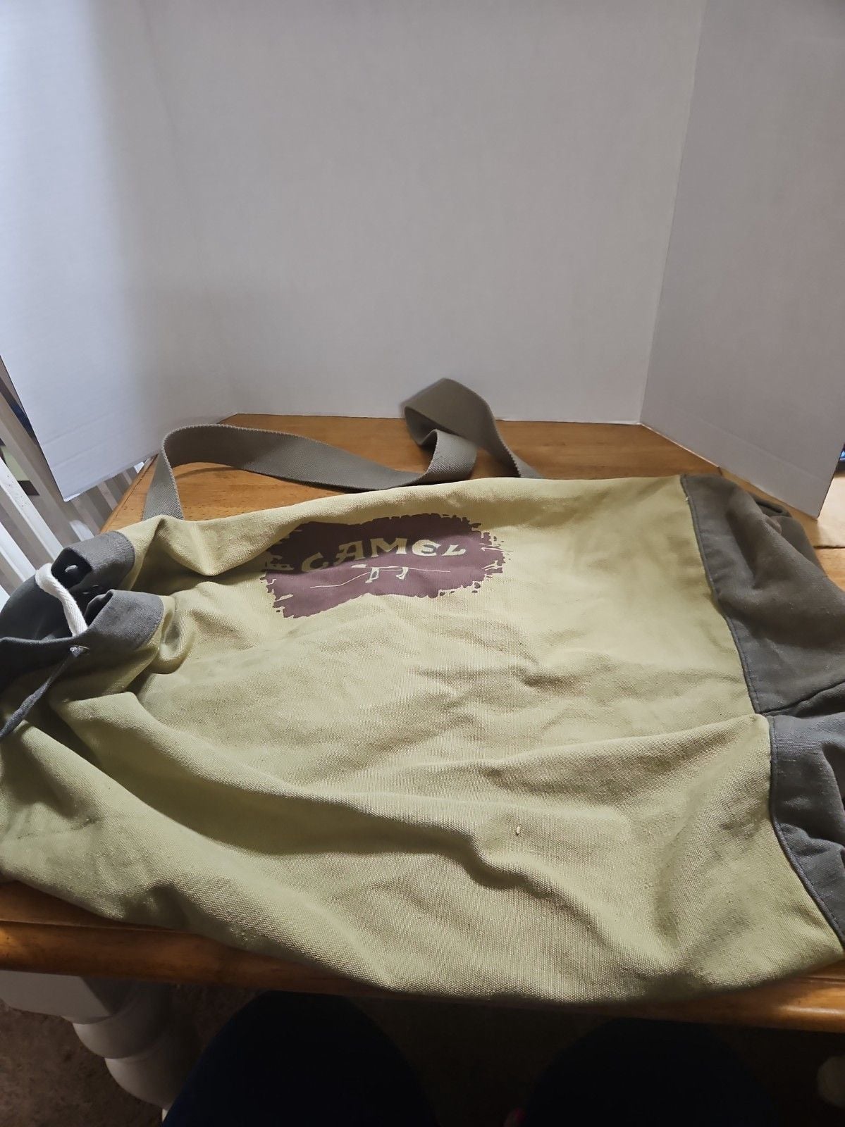 Vintage Joe Camel Canvas Duffel/drawstring Bag 1