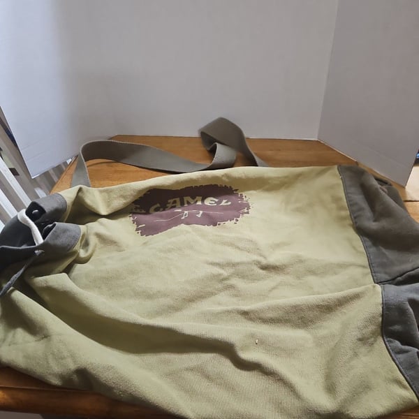 Vintage Joe Camel Canvas Duffel/drawstring Bag