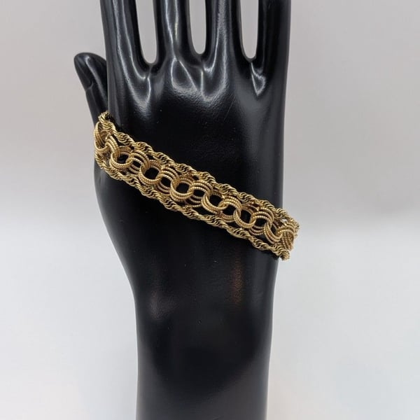 13K Multi-Chain Style Yellow Gold Bracelet
