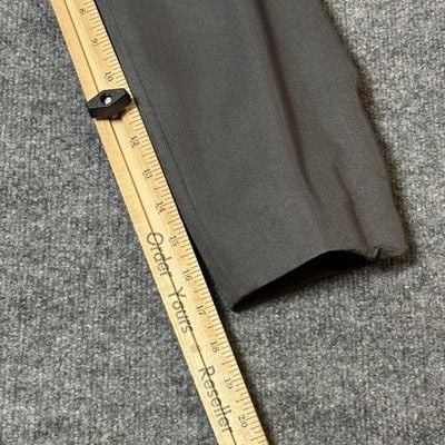 Umen Studio Suit Mens Large 33x33 Gray Viscose Polyester Classic 2 Piece 12