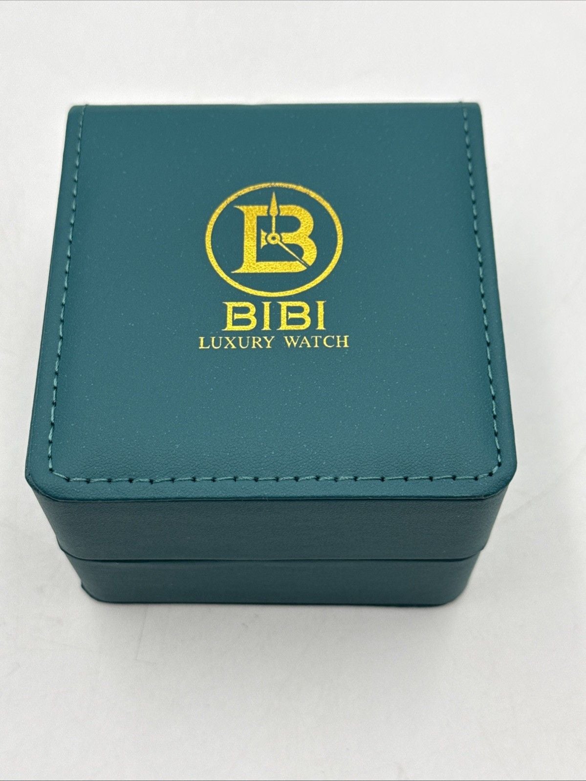 🔥 BIBI MEN’S GOLD TONE WATCH B0238 WHITE DIAL QUARTZ DATE NEW IN BOX 🔥 10